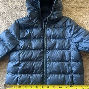 Quince Blue Down Puffer Jacket Toddler 4T
